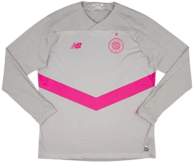 NewBalance 2019-20 Celtic Third L/S Shirt - 10/10 - (XL)
