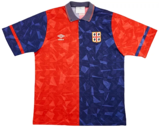 Umbro 1990-93 Cagliari Home Shirt - 5/10 - (L)