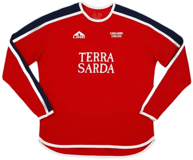 2003-04 Cagliari A-Line Training L/S Shirt - 7/10 - (XL)