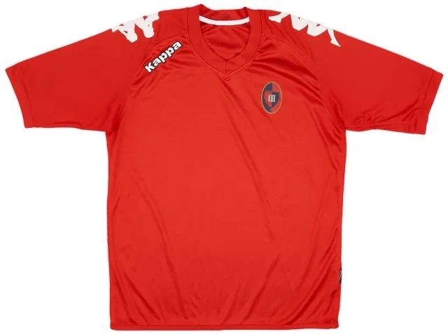 2012-13 Cagliari Kappa Training Shirt - 7/10 - (M)