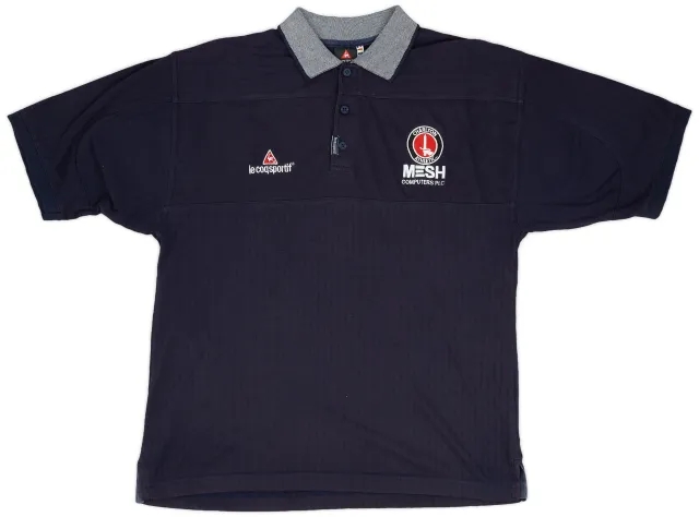 1999- 00 Charlton Le Coq Sportif Polo Shirt - 9/10 - (M)