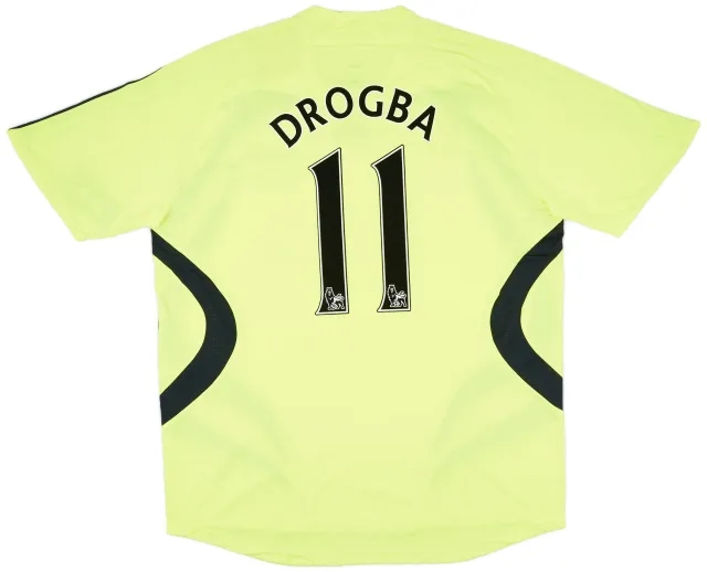 adidas 2007-08 Chelsea Away Shirt Drogba #11 (XL)