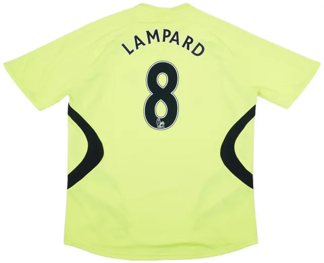 adidas 2007-08 Chelsea Away Shirt Lampard #8 - 8/10 - (XL)