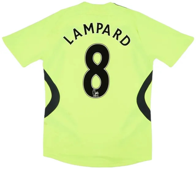 adidas 2007-08 Chelsea Away Shirt Lampard #8 - 6/10 - (S)