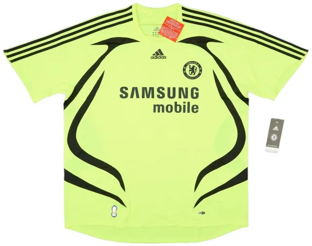 adidas 2007-08 Chelsea Away Shirt Drogba #11 (XL)