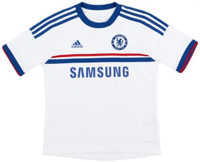 adidas 2013-14 Chelsea Away Shirt - 8/10 - (S.Boys)