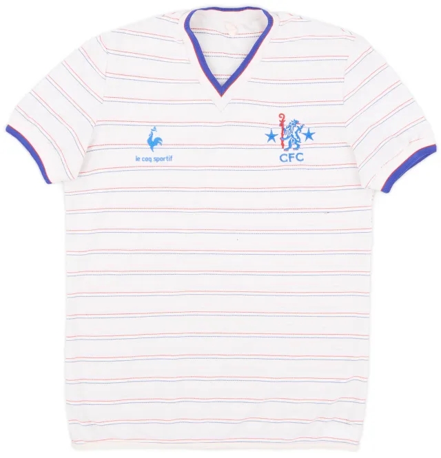 LeCoqSportif 1984-86 Chelsea Away Shirt - 7/10 - (Y)