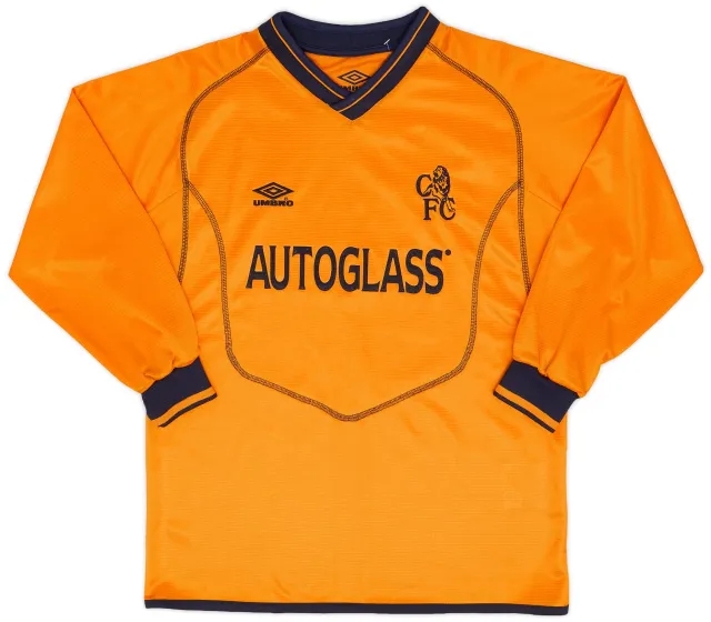 Umbro 2000-01 Chelsea GK Shirt - 8/10 - (M.Boys)