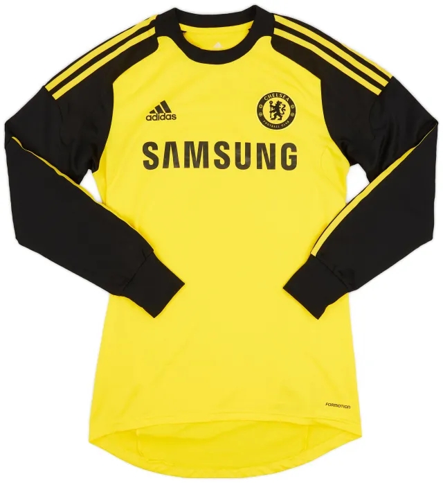 adidas 2013-14 Chelsea GK Player Issue Home Shirt - 8/10 - (M)