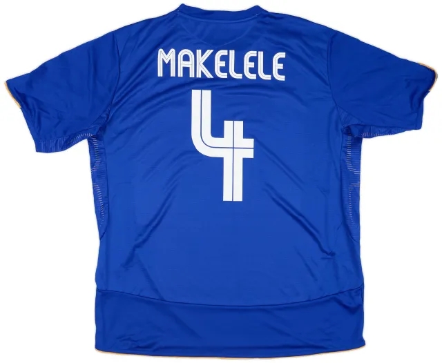 Umbro 2005-06 Chelsea Centenary Home Shirt Makelele #4 - 9/10 - (XXL)