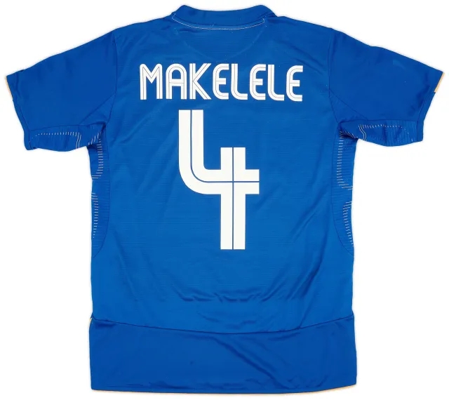 Umbro 2005-06 Chelsea Centenary Home Shirt Makelele #4 - 7/10 - (S)
