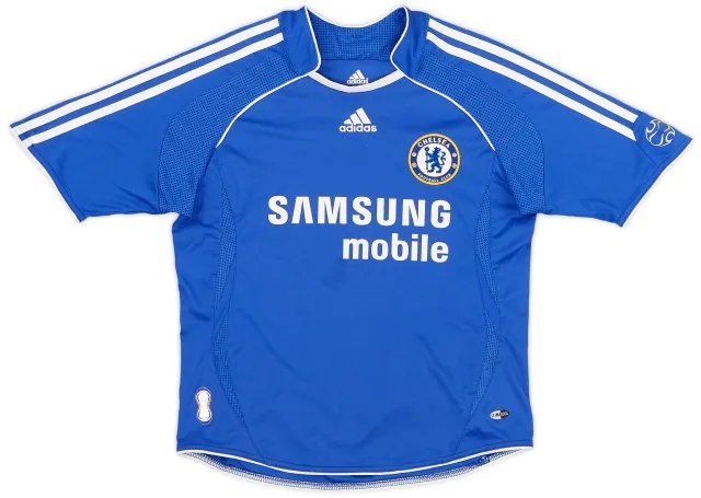 adidas 2006-08 Chelsea Home Shirt - 9/10 - (S.Boys)