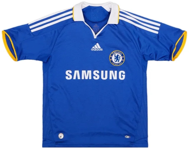adidas 2008-09 Chelsea Home Shirt - 8/10 - (L.Boys)