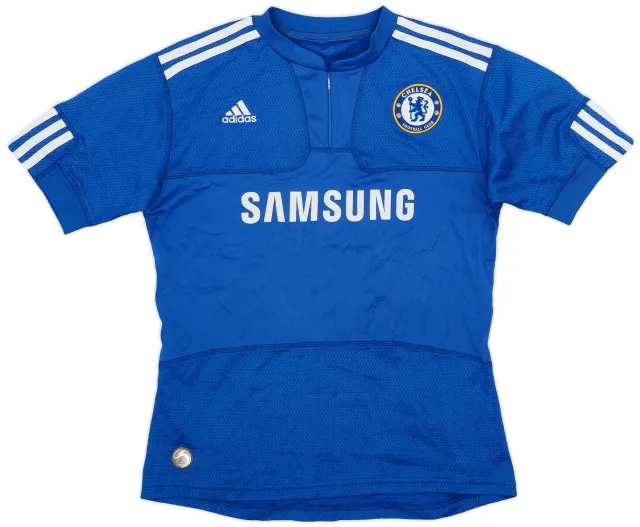 adidas 2009-10 Chelsea Home Shirt - 8/10 - (S.Boys)