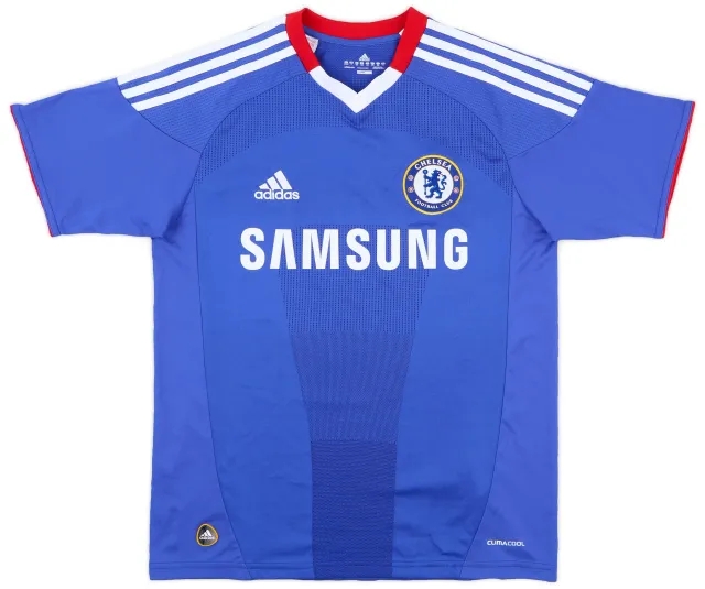 adidas 2010-11 Chelsea Home Shirt - 9/10 - (L.Boys)