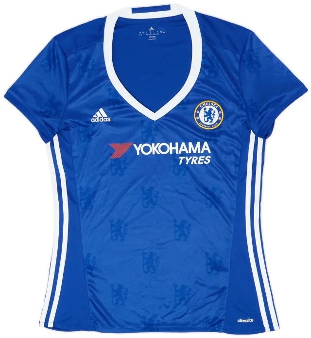 adidas 2016-17 Chelsea Home Shirt - 9/10 - (Women's L)