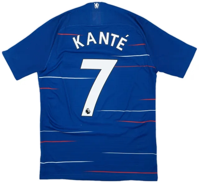 Nike 2018-19 Chelsea Authentic Home Shirt Kante #7 - 8/10 - (S)