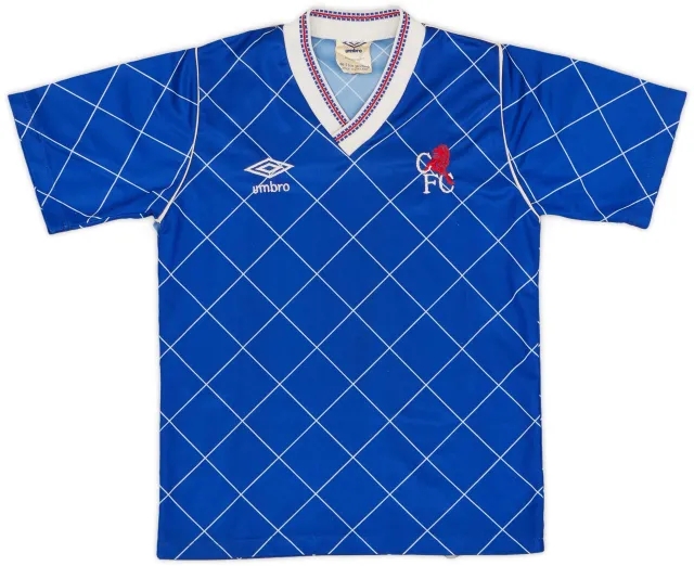 Umbro 1987-89 Chelsea Home Shirt - 9/10 - (S.Boys)