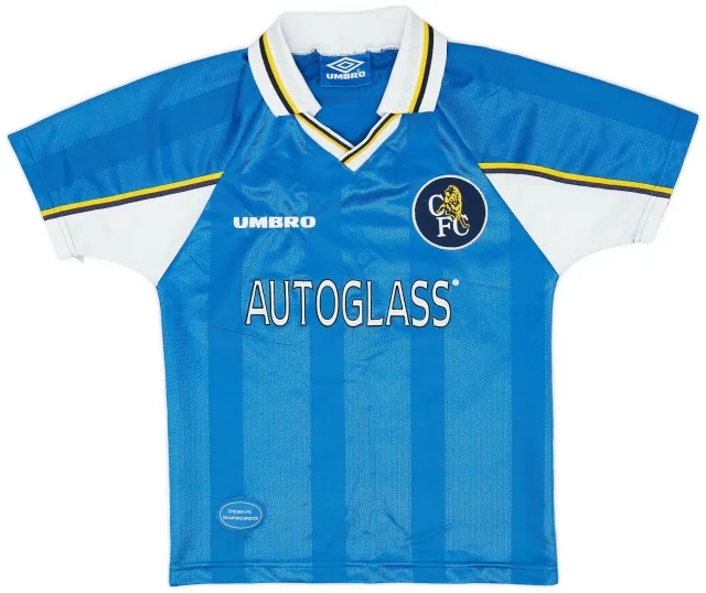 Umbro 1997-99 Chelsea Home Shirt - 9/10 - (S.Boys)