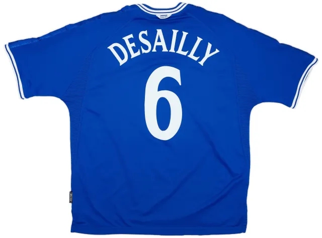 Umbro 1999-01 Chelsea Home Shirt Desailly #6 - 8/10 - (XXL)