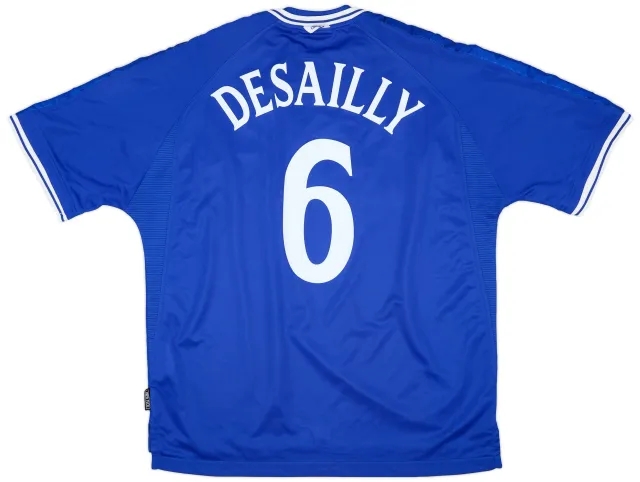 Umbro 1999-01 Chelsea Home Shirt Desailly #6 - 9/10 - (XXL)