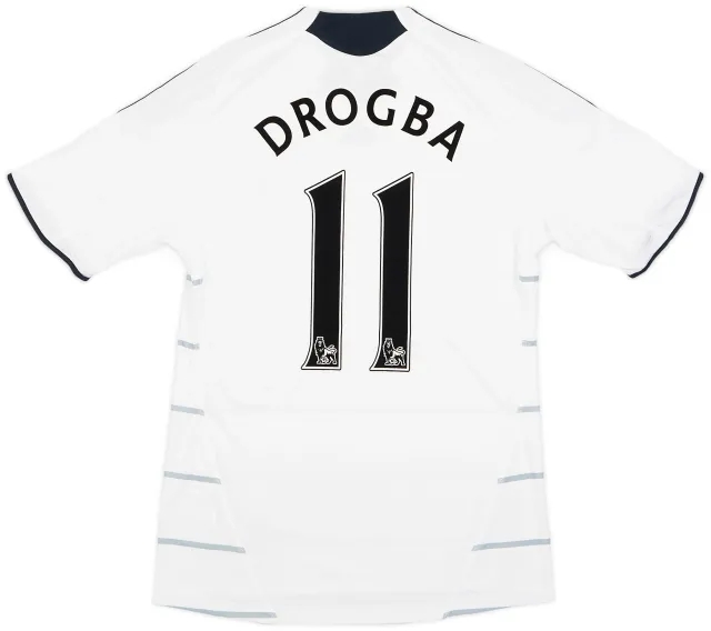 adidas 2009-10 Chelsea Third Shirt Drogba #11 (S)