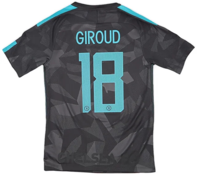 Nike 2017-18 Chelsea Third Shirt Giroud #18 (S)