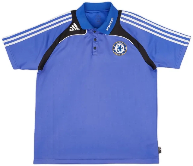 2008-09 Chelsea adidas Polo Shirt - 6/10 - (XL)