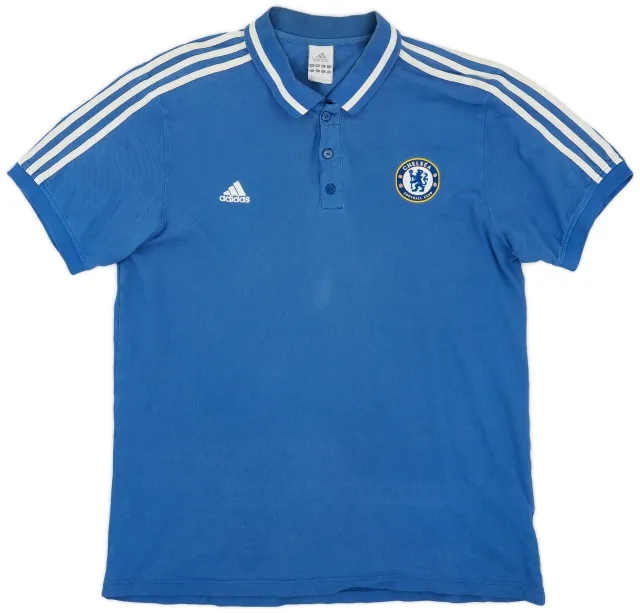 2010-11 Chelsea adidas Polo Shirt - 6/10 - (XL)