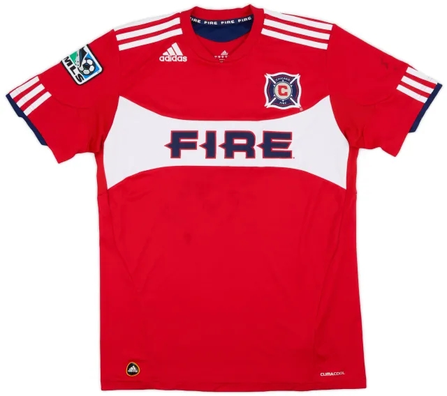 adidas 2011 Chicago Fire Home Shirt - 6/10 - (XL.Boys)
