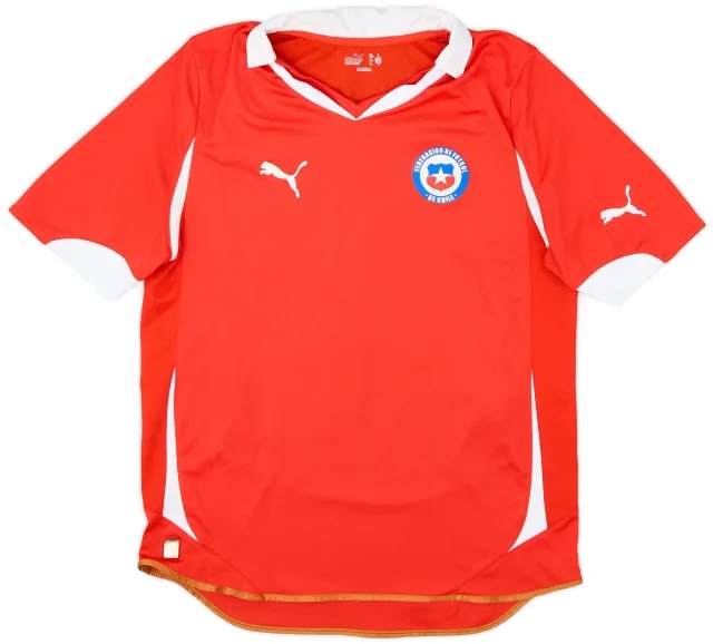 Puma 2010-11 Chile Home Shirt - 8/10 - (L)