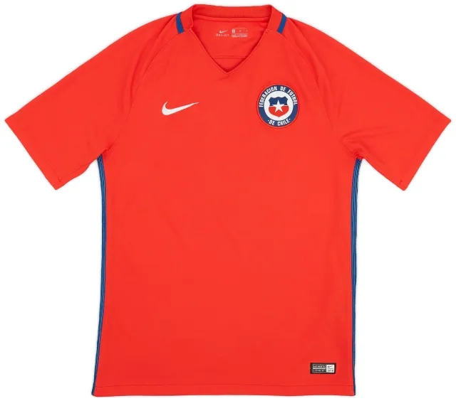 Nike 2016-17 Chile Home Shirt - 10/10 - (M)