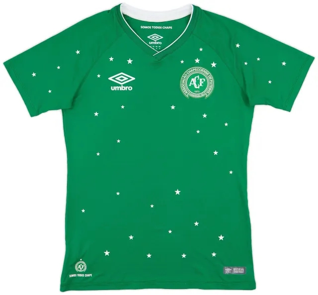 Umbro 2017 Chapecoense GK S/S Shirt - 9/10 - (M)