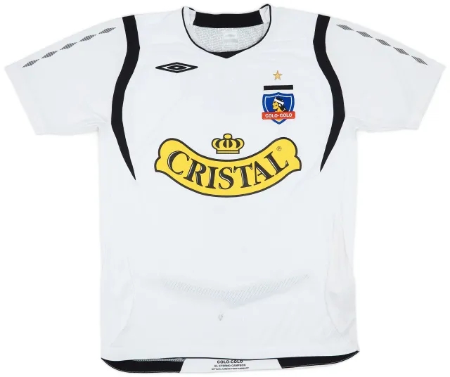 Umbro 2009 Colo Colo Home Shirt - 7/10 - (M)