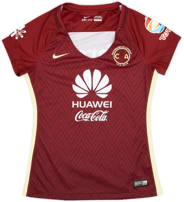 Nike 2016-17 Club America Centenary Away Shirt - 9/10 - (Women's S)