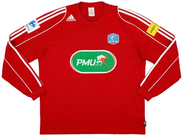 adidas 2009-10 Coupe de France L/S Shirt #11 - 6/10 - (XL)