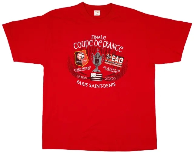 T-Shirts 2008-09 Coupe de France 'Finale' Graphic Tee - 7/10 - (XXL)