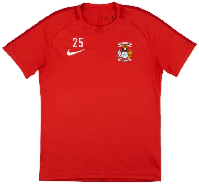 2018-19 Coventry City Nike Training Shirt #25 - 7/10 - (M)