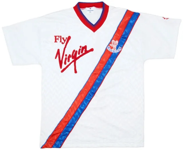 Bukta 1989-90 Crystal Palace Away Shirt - 9/10 - (M)