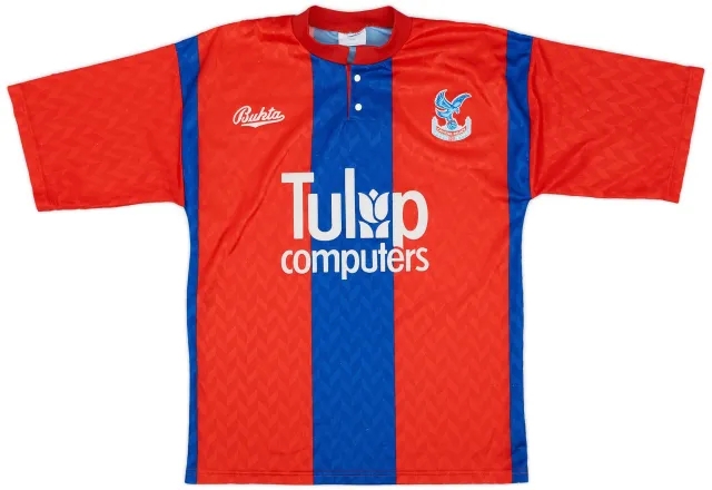 Bukta 1991-92 Crystal Palace Home Shirt - 8/10 - (S)