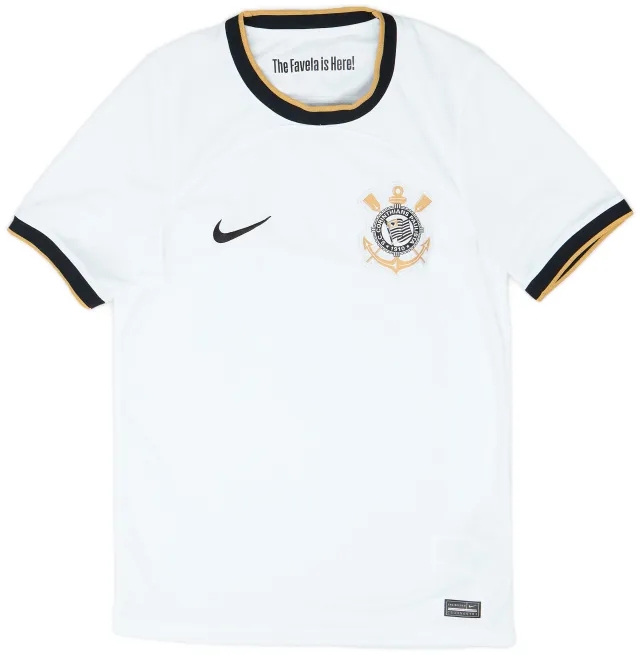 Nike 2022-23 Corinthians Home Shirt - 9/10 - (S)