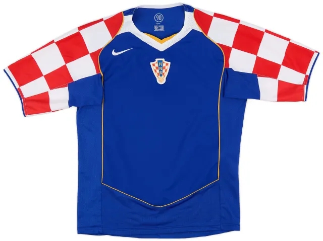 Nike 2004-06 Croatia Away Shirt - 9/10 - (S)