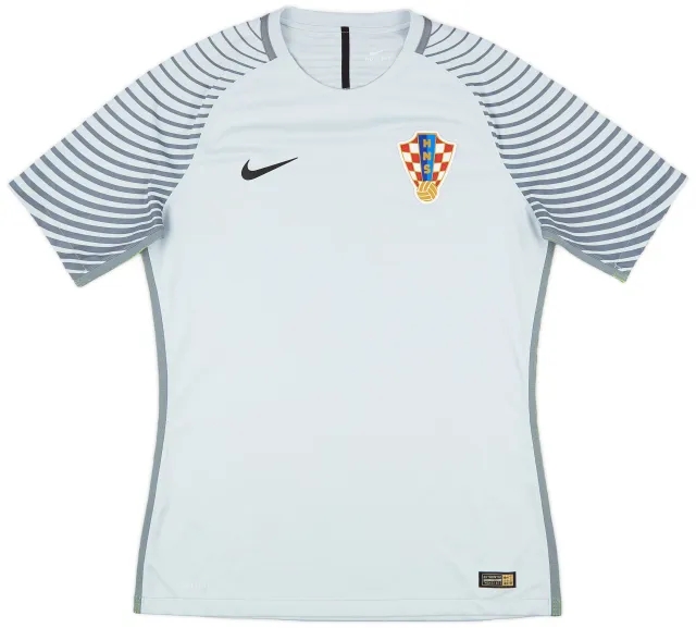 Nike 2016-17 Croatia Player Issue GK Shirt - 9/10 - (L)