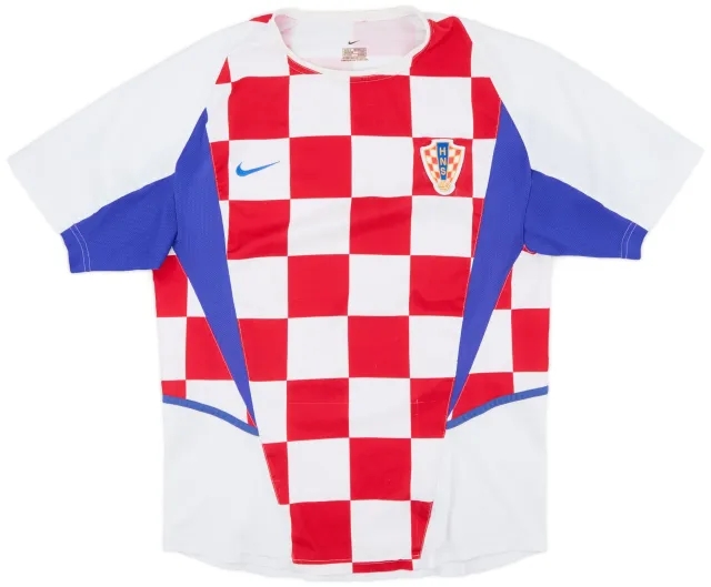 Nike 2002-04 Croatia Home Shirt - 6/10 - (S)