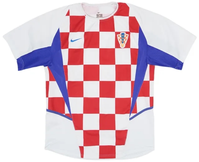 Nike 2002-04 Croatia Home Shirt - 7/10 - (M)
