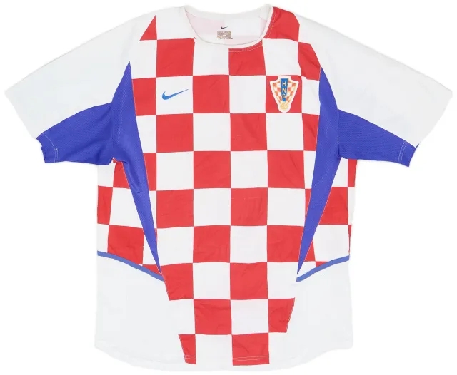 Nike 2002-04 Croatia Home Shirt - 5/10 - (M)