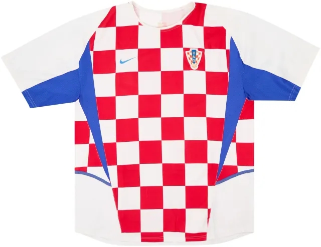 Nike 2002-04 Croatia Home Shirt - 8/10 - (S)