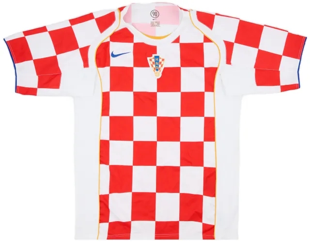 Nike 2004-06 Croatia Home Shirt - 8/10 - (M)