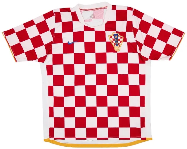 Nike 2006-08 Croatia Home Shirt - 6/10 - (XL)