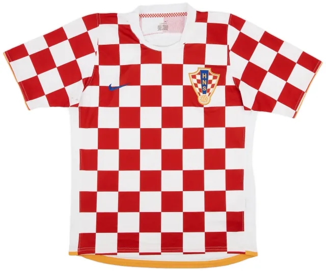 Nike 2006-08 Croatia Home Shirt - 8/10 - (M)